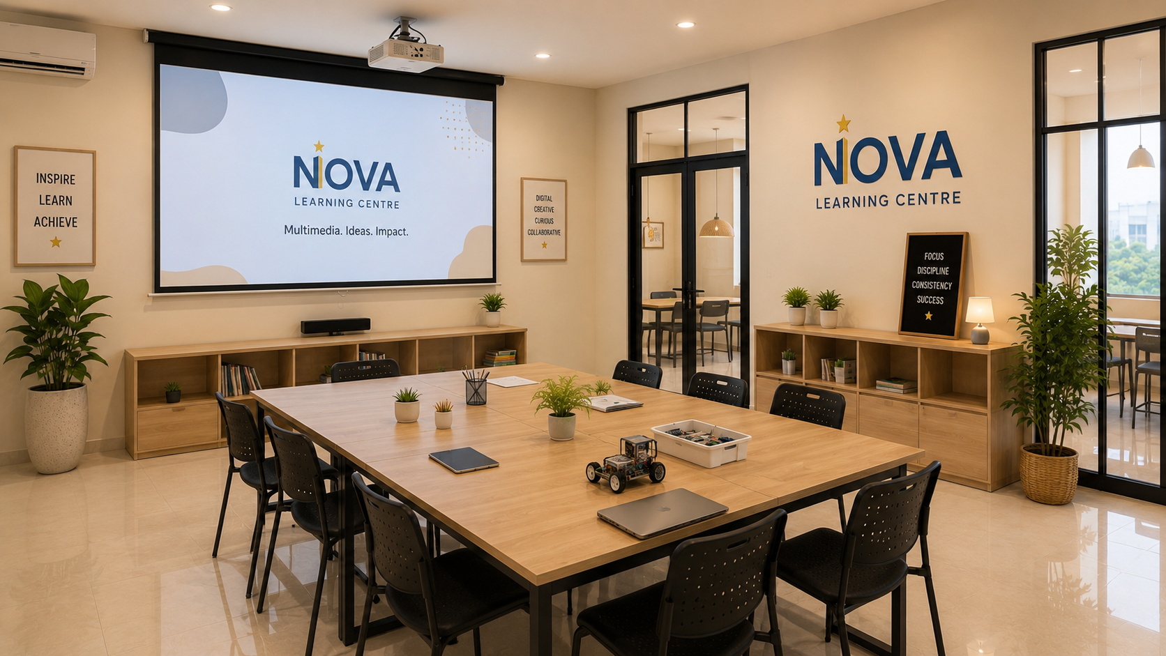 Multimedia classroom NOVA Learning Centre