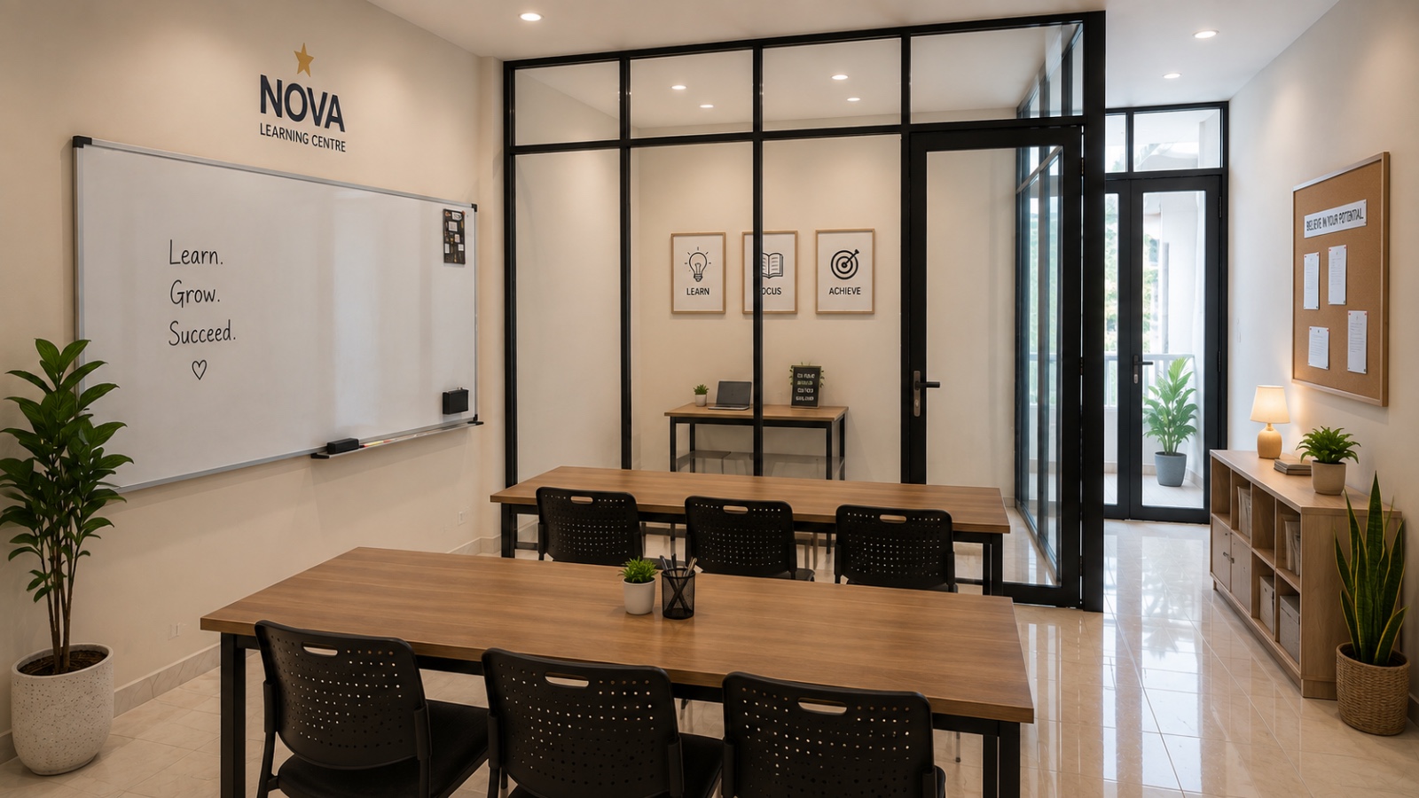 Small group classroom NOVA Learning Centre